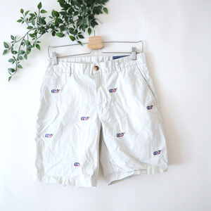 Vineyard Vines Men's USA Embroidered Breaker Shorts Khaki Shorts Size 30